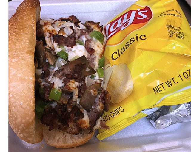 Italian Steak Sandwich.