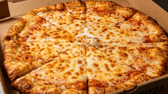 Large Cheese Pizza.