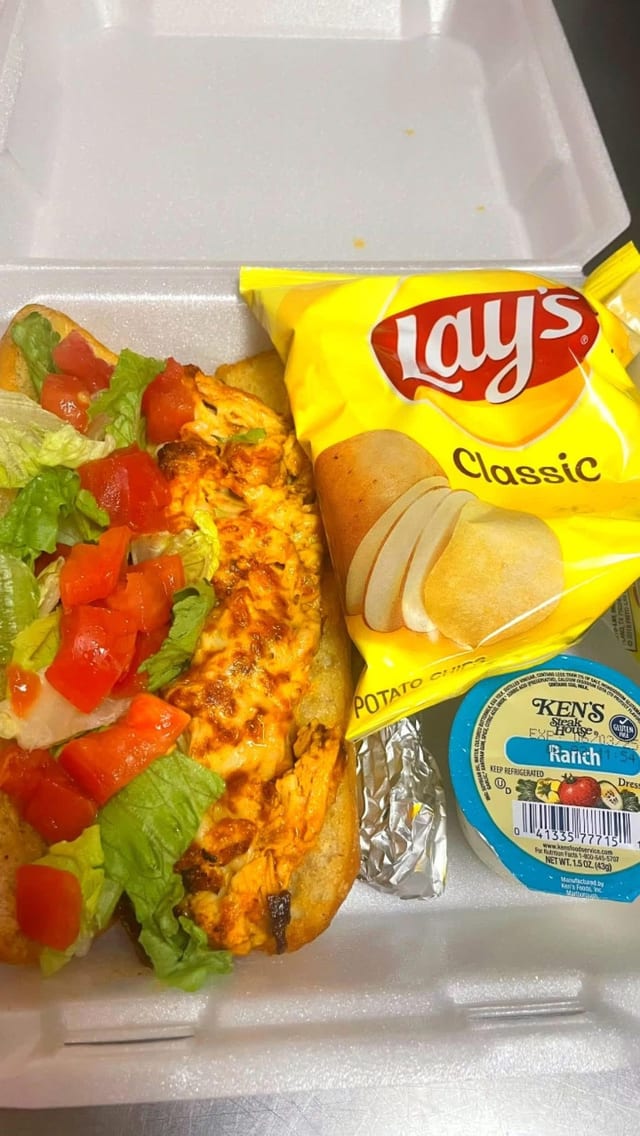 Buffalo Chicken Sandwich.
