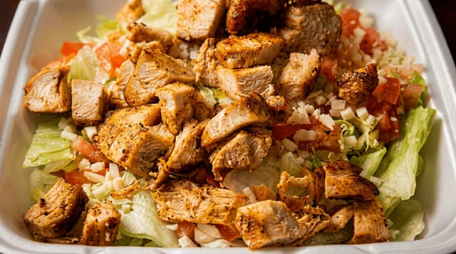 Grilled Chicken Salad.