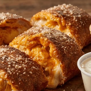Buffalo Chicken Stromboli